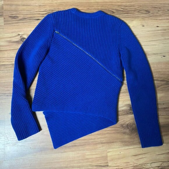 Alexander Wang Blue Zipper Sweater and skirt set - Picture 5 of 7